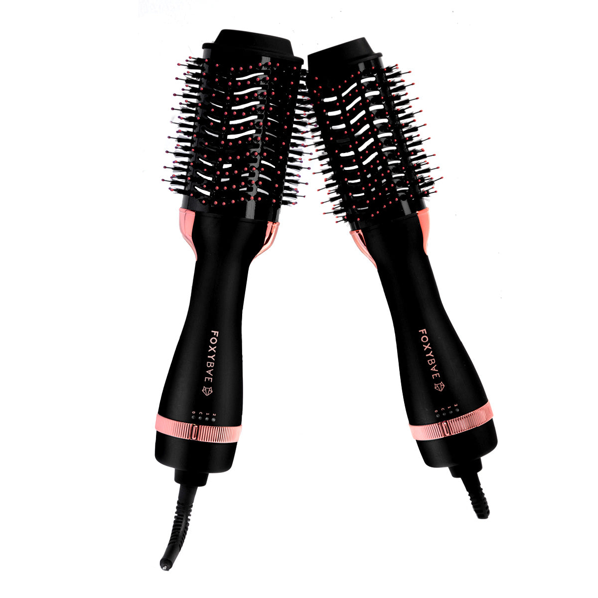 Rose Gold Luxe Blowout Dryer Brush FoxyBae – - Main Image