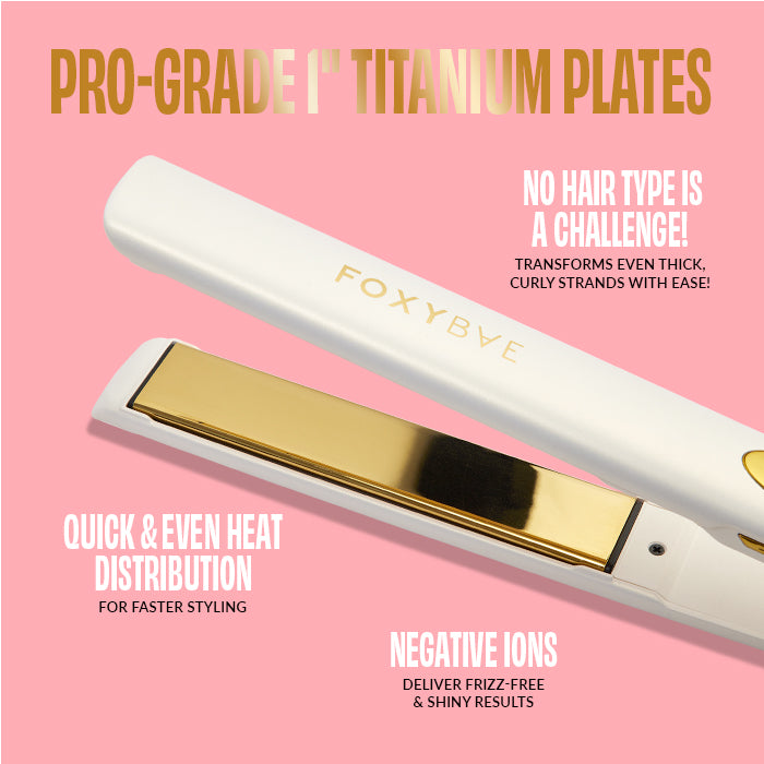 1" Flat Iron Infographic