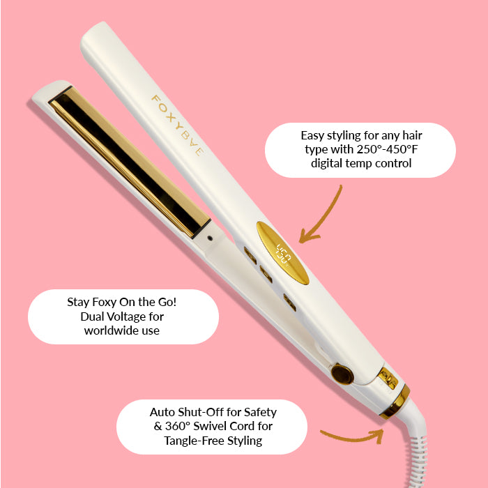 1" Flat Iron Infographic