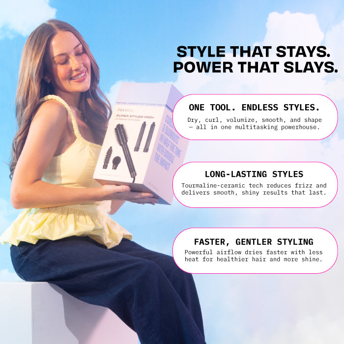 Black Shimmer Super Styler Pro+