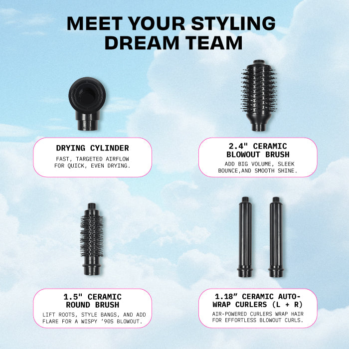 Black Shimmer Super Styler Pro+