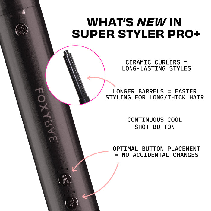 Black Shimmer Super Styler Pro+