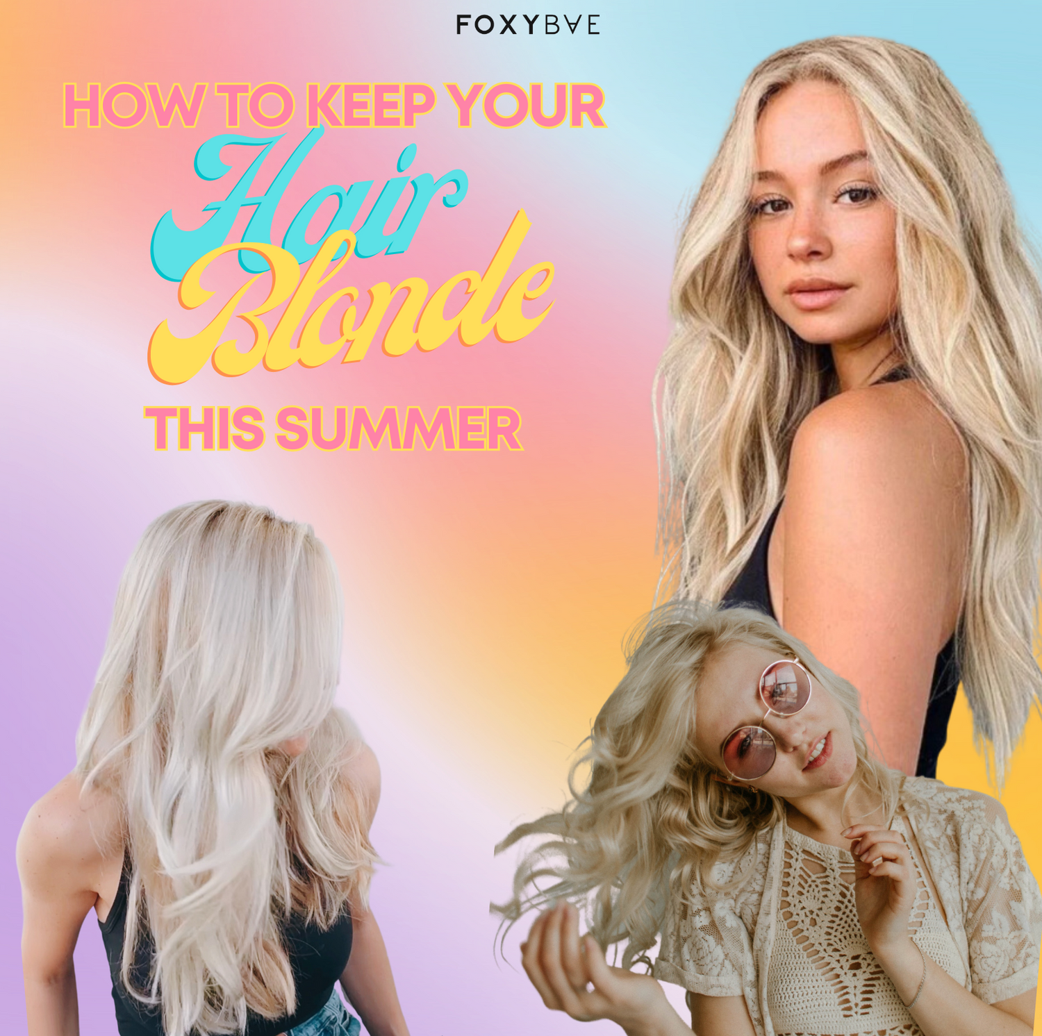 How to Keep Your Hair Blonde (Not Green!) This Summer