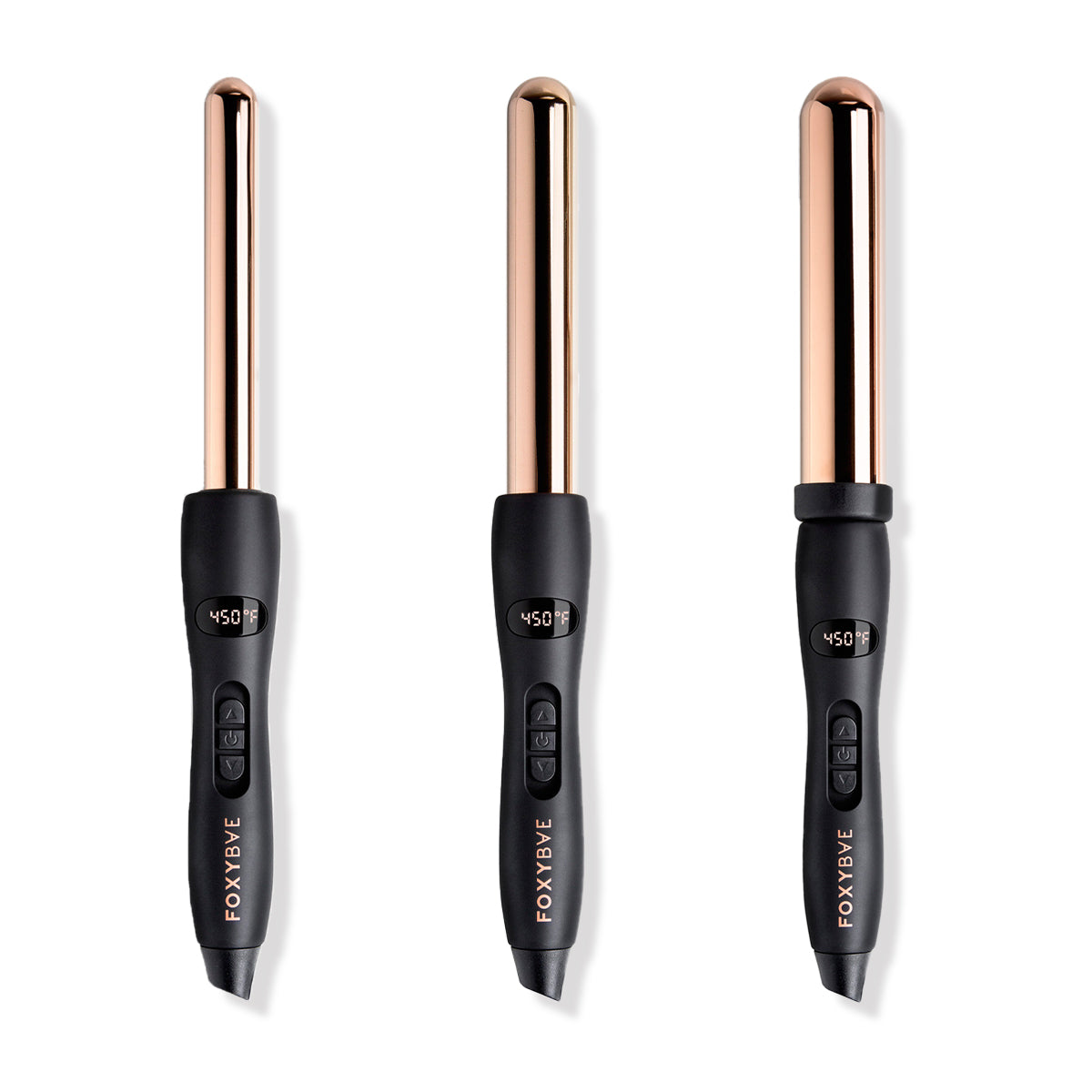 Rose Gold Titanium Curling Wand