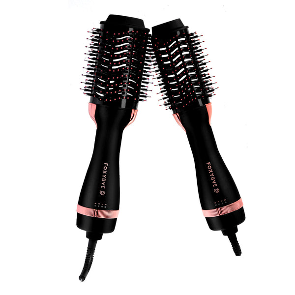 Rose Gold Luxe Blowout Dryer Brush FoxyBae –