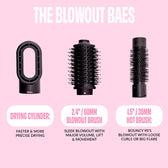 Rose Gold Blowout Bae 3-in-1 Dryer Brush
