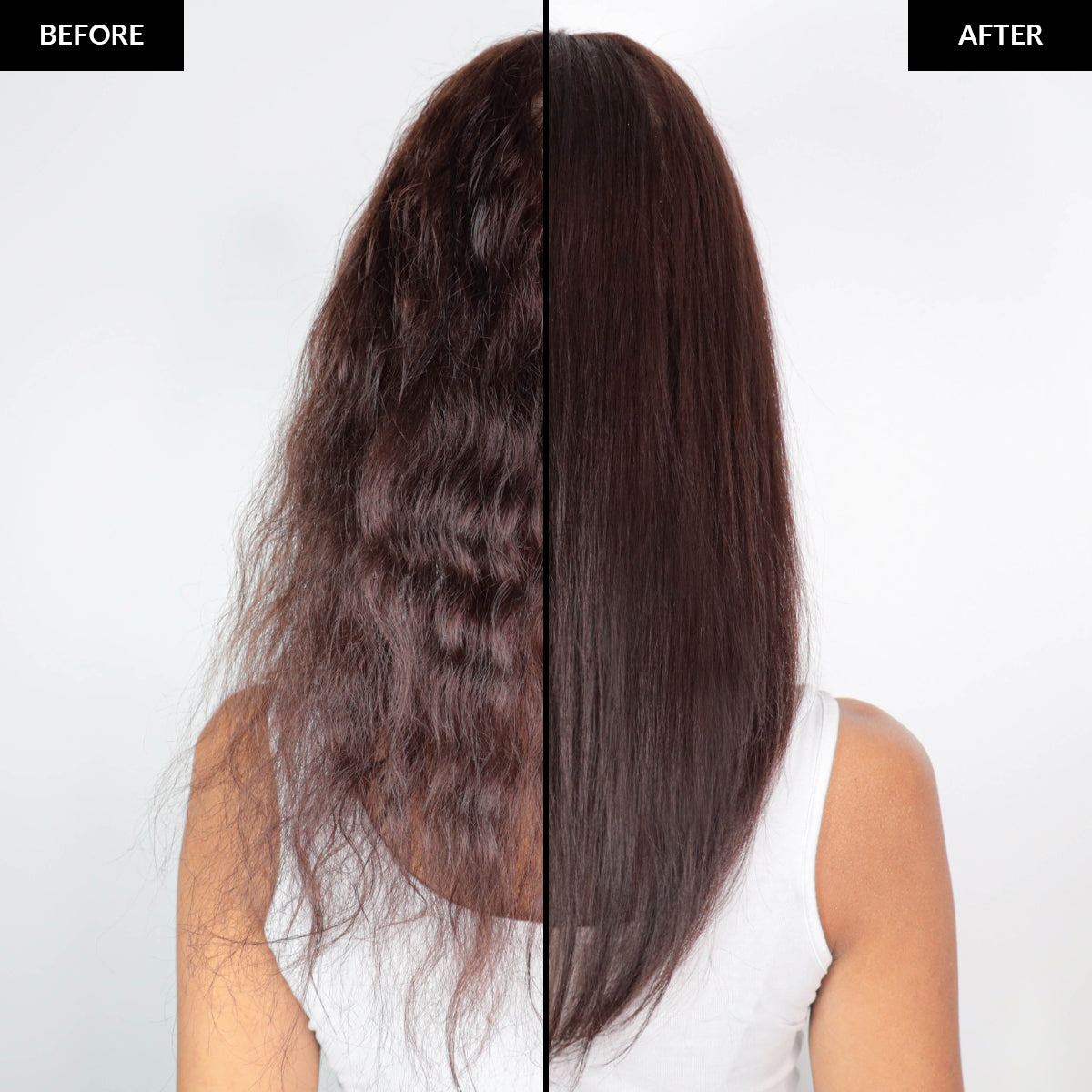 Blowout Dryer Brush Before and After Back
