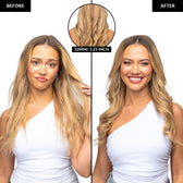 Rotating Curler Before and After 1.25 in