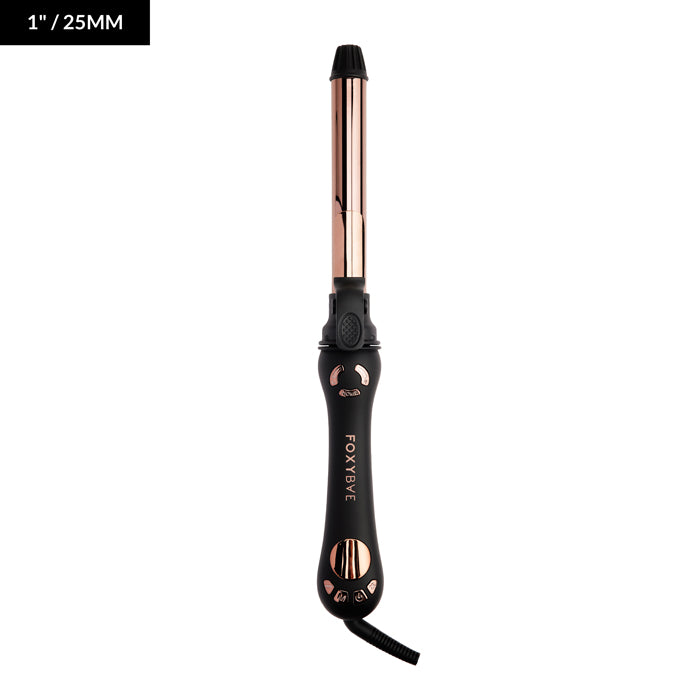 Rose Gold Titanium Rotating Curler 1 in