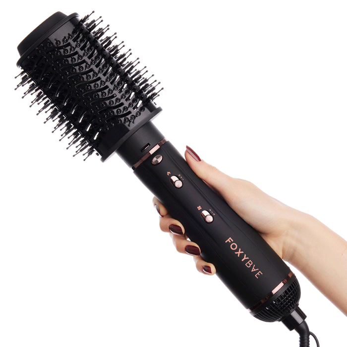 Foxybae hair straightener brush reviews clearance