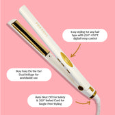 1" Flat Iron Infographic