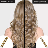 Beachy Waves and Defined Curls Back