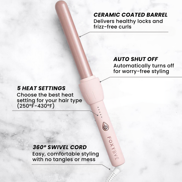 Blush Curling Wand