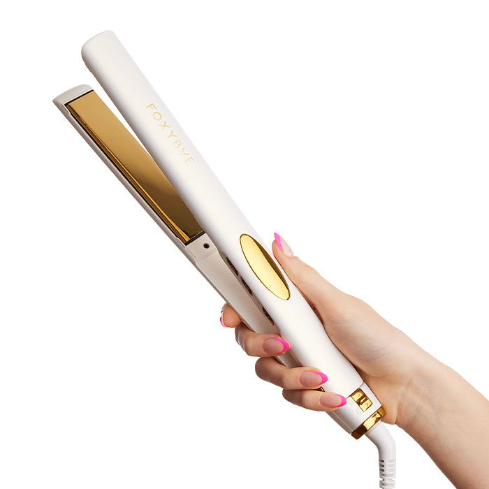 Pearl Gold Titanium 1” Flat Iron