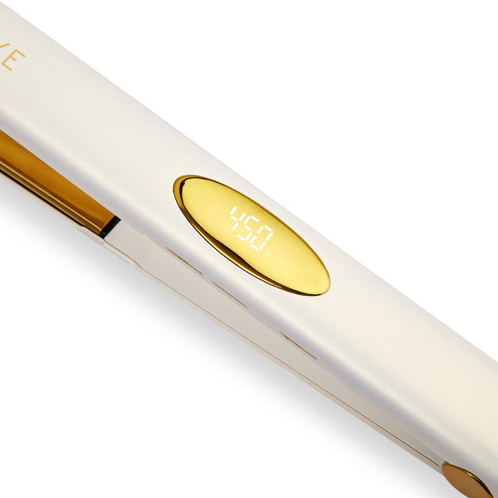 1" Flat Iron Temperature Up Close