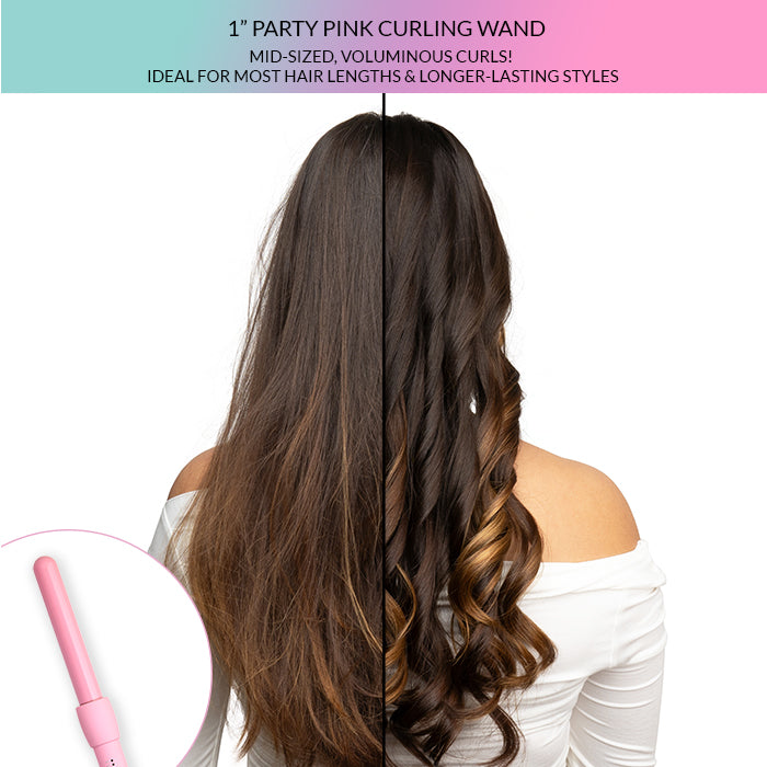Party Pink Curling Wand
