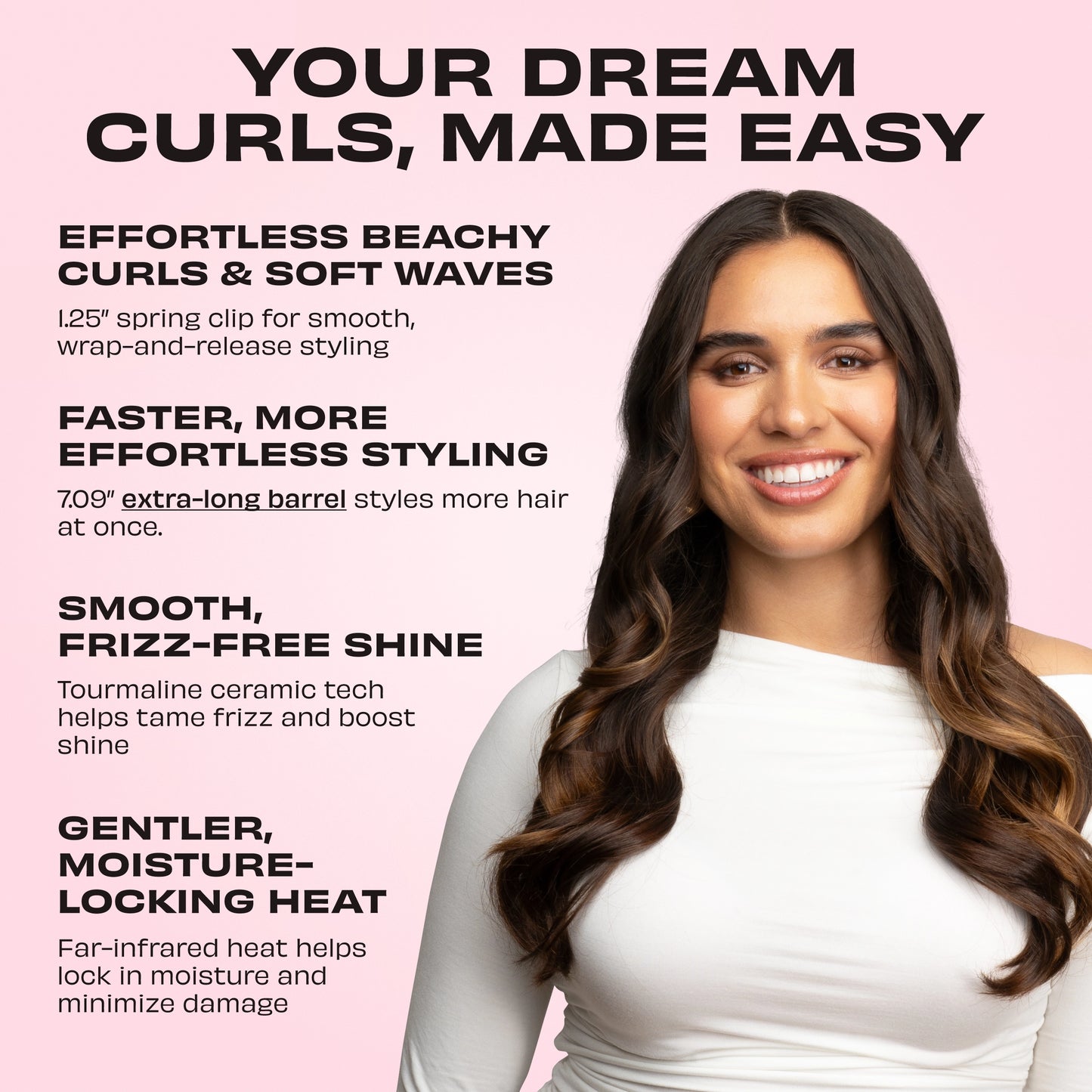 Bounce Bae Long-Barrel Spring Curler