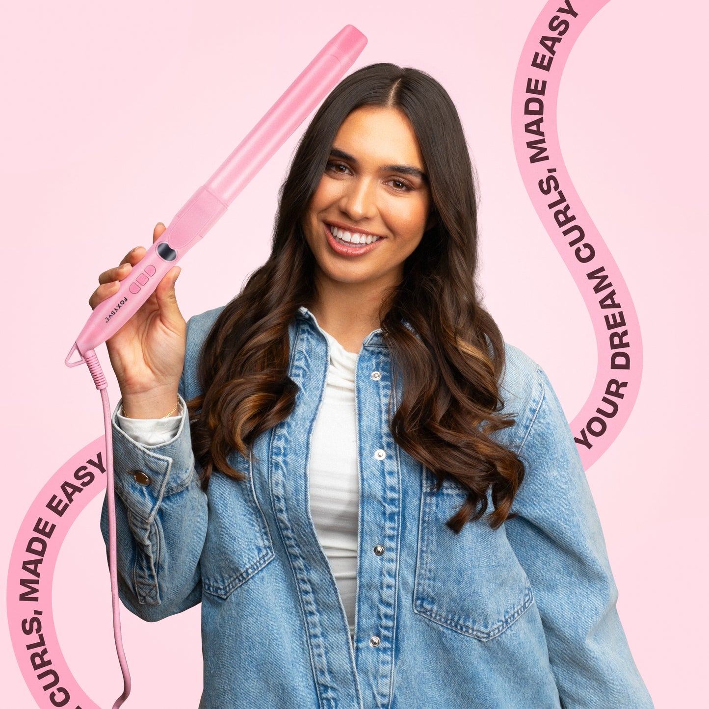 Bounce Bae Long-Barrel Spring Curler