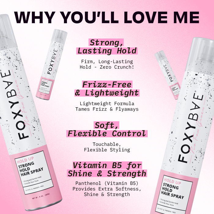 Hold Up Strong Hold Hairspray