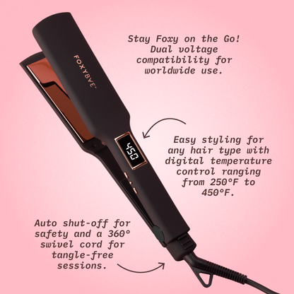 Rose Gold Titanium 1.75” Flat Iron