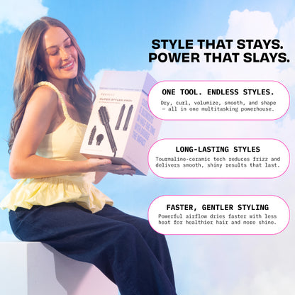 Black Shimmer Super Styler Pro+