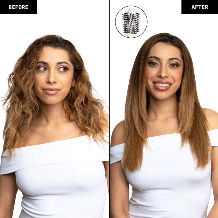 Winter White Blowout Bae Interchangeable Dryer Brush