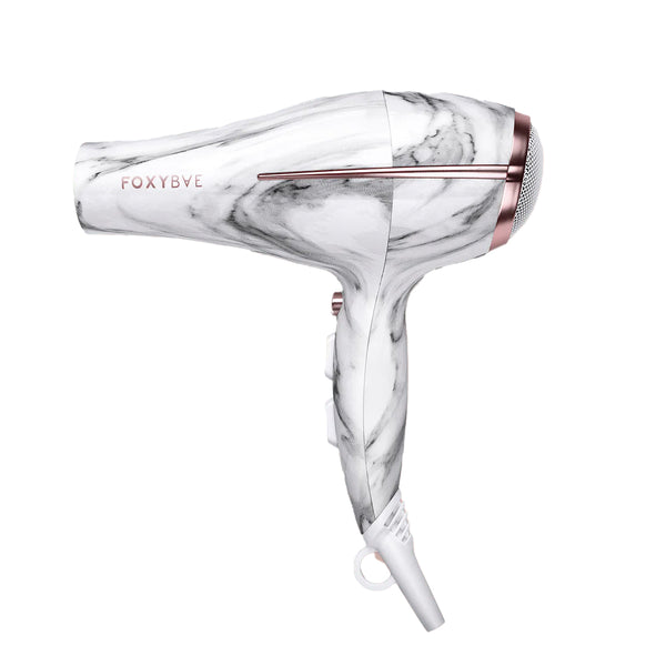 White Marble Rose Gold Dryer