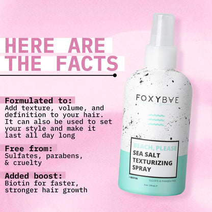 Texturizing Spray Facts