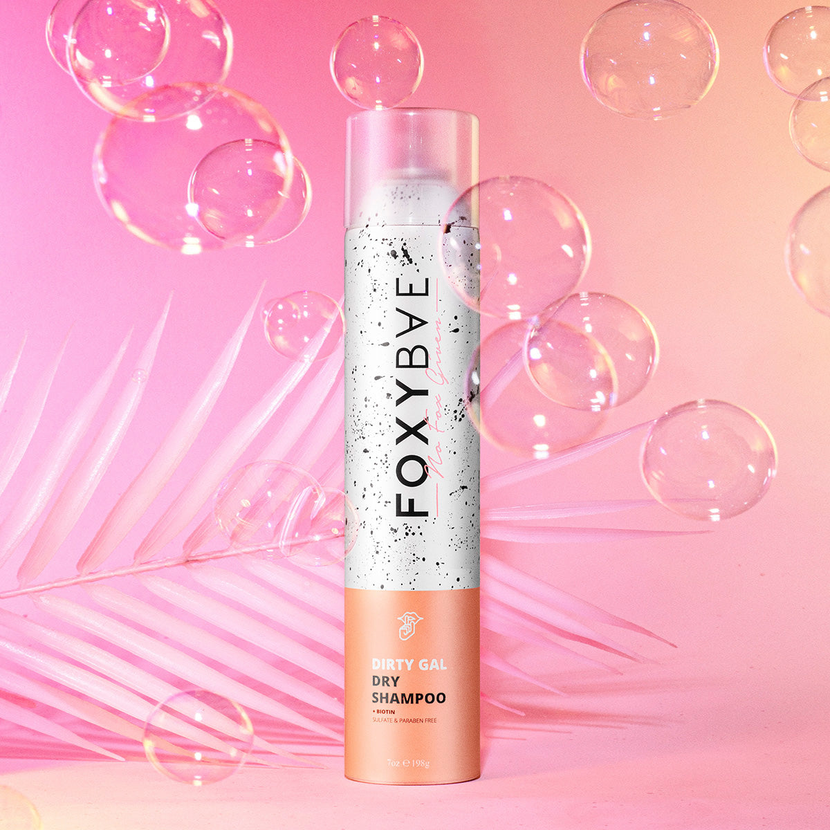 Dry Shampoo Editorial - Bubbles