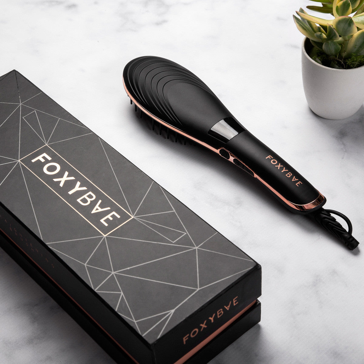 Straightening Hair Brush - UK
