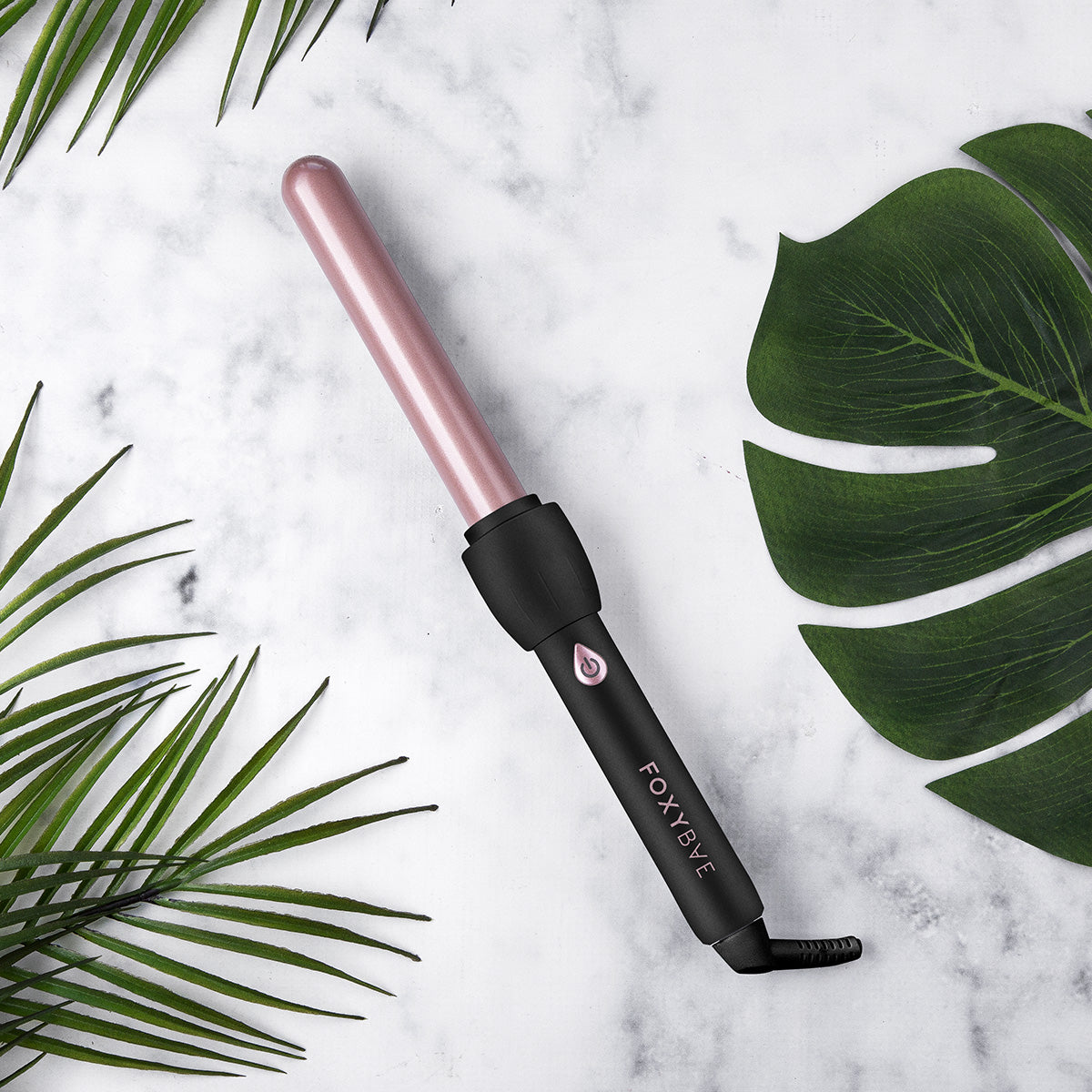 Limited Edition • Black & Rose Gold 25mm Wand