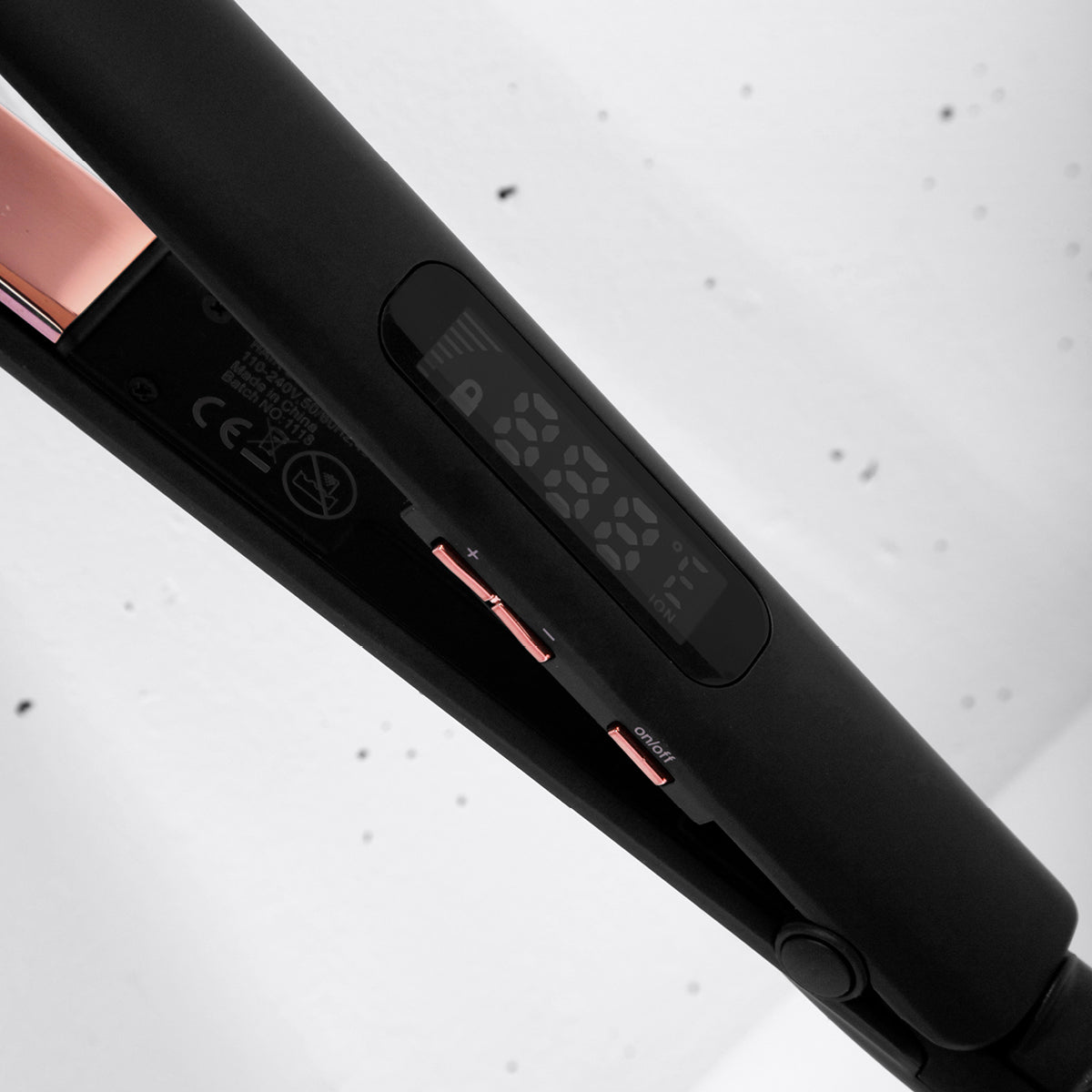 Rose Gold Titanium Flat Iron