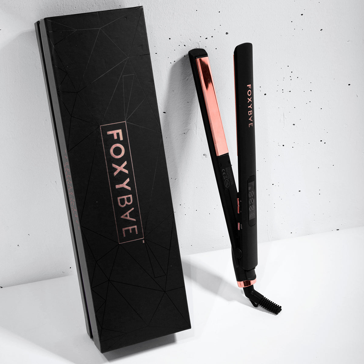 Rose Gold Titanium Flat Iron