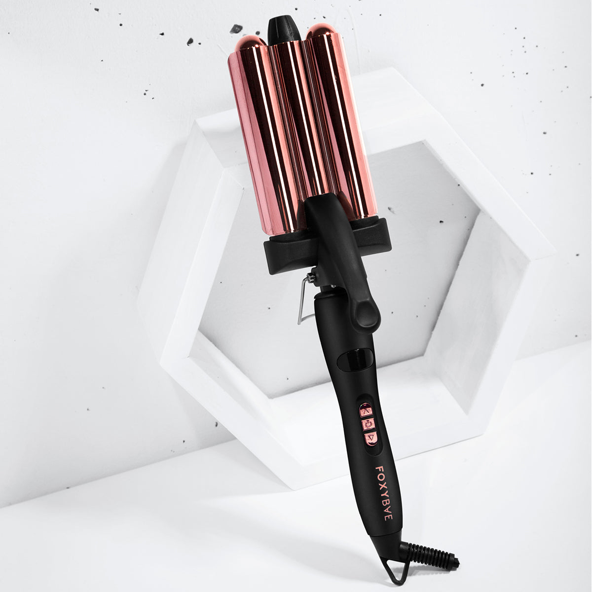 Rose Gold Titanium Triple Waver