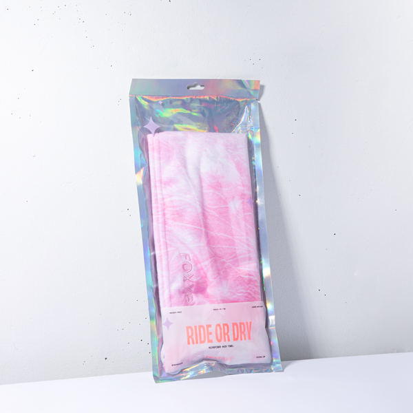 Ride or Dry Microfiber Hair Towel Wrap